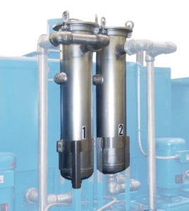 The stainless steel filtration system of the MBW2424